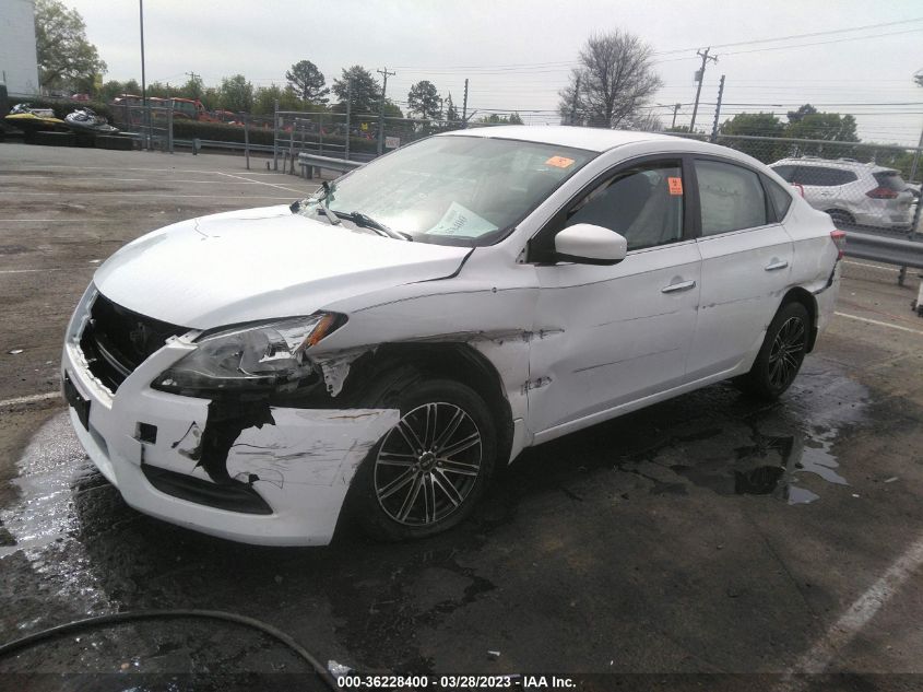 2015 NISSAN SENTRA S - 3N1AB7AP3FY276578