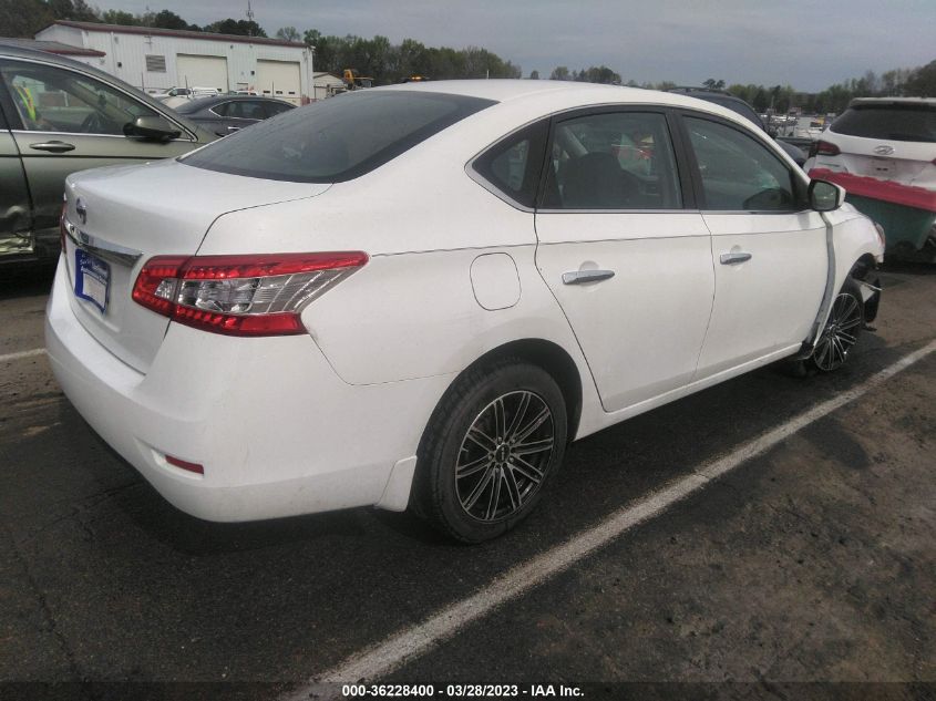 2015 NISSAN SENTRA S - 3N1AB7AP3FY276578