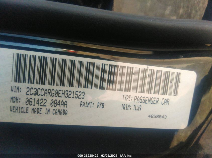 2014 CHRYSLER 300 - 2C3CCARG0EH321523