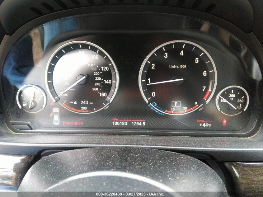 2015 BMW 5 SERIES 550I XDRIVE - WBAKP9C5XFD693772