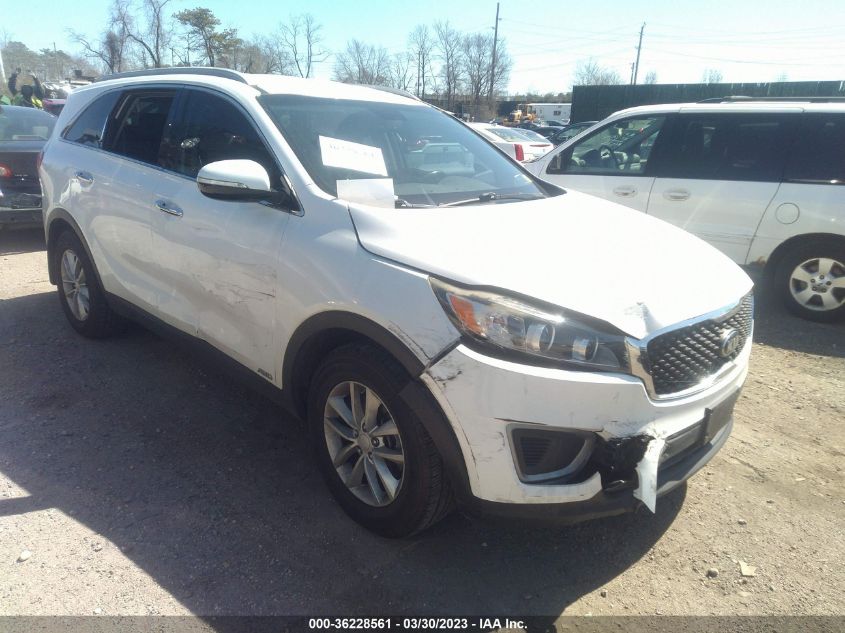 2016 KIA SORENTO LX - 5XYPGDA37GG027386