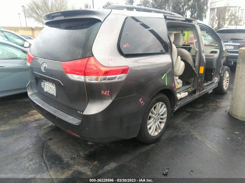 2014 TOYOTA SIENNA XLE - 5TDYK3DC9ES506868