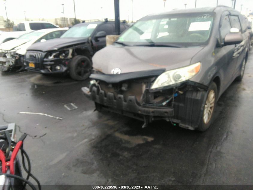 2014 TOYOTA SIENNA XLE - 5TDYK3DC9ES506868