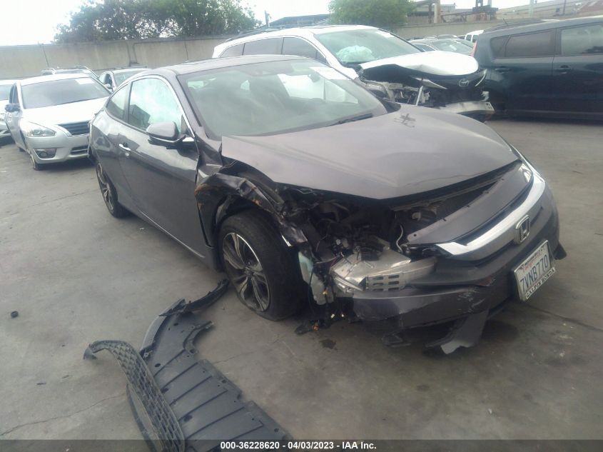 2016 HONDA CIVIC COUPE TOURING - 2HGFC3B96GH352439