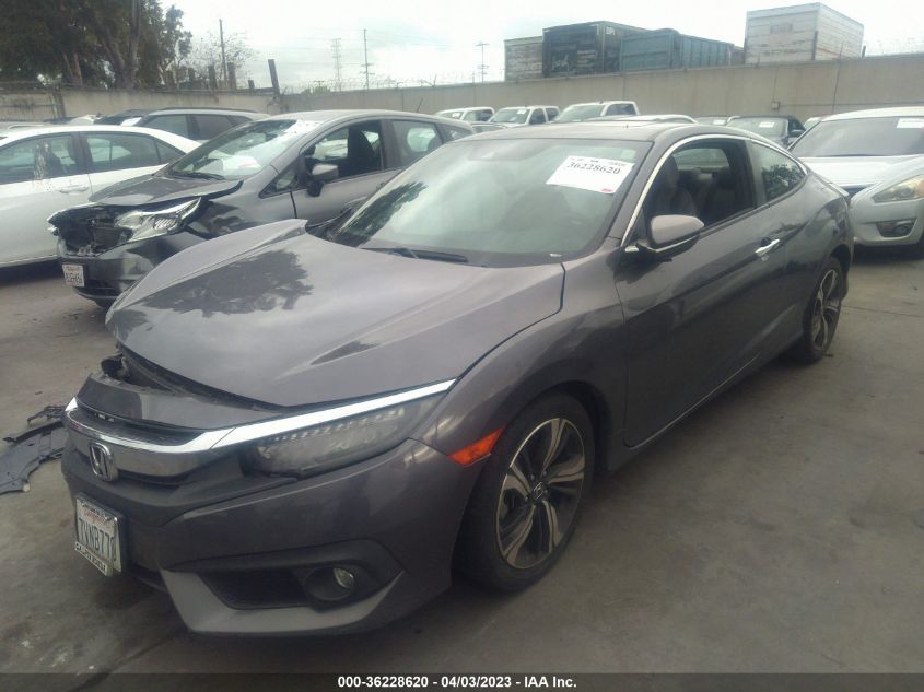 2016 HONDA CIVIC COUPE TOURING - 2HGFC3B96GH352439