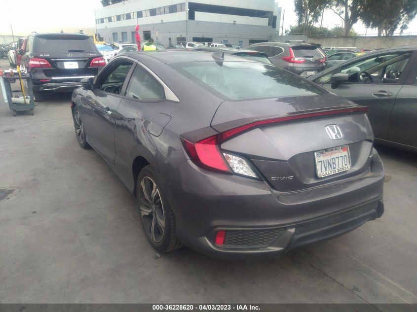 2016 HONDA CIVIC COUPE TOURING - 2HGFC3B96GH352439