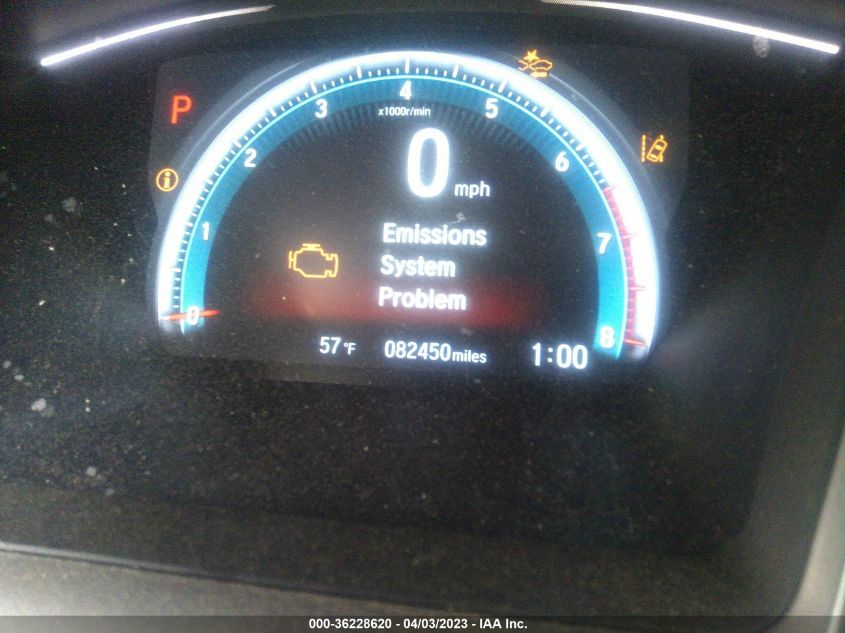 2016 HONDA CIVIC COUPE TOURING - 2HGFC3B96GH352439