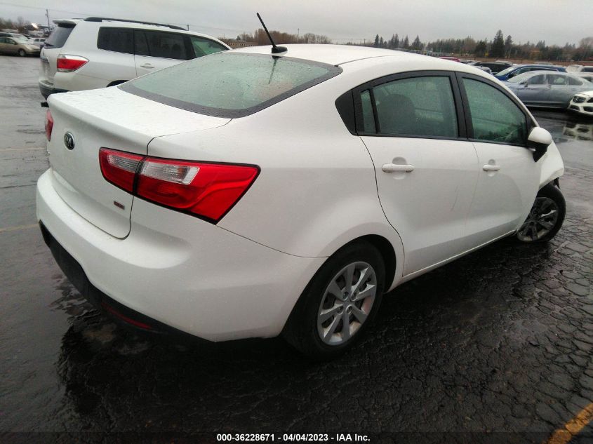 2015 KIA RIO LX - KNADM4A39F6485098