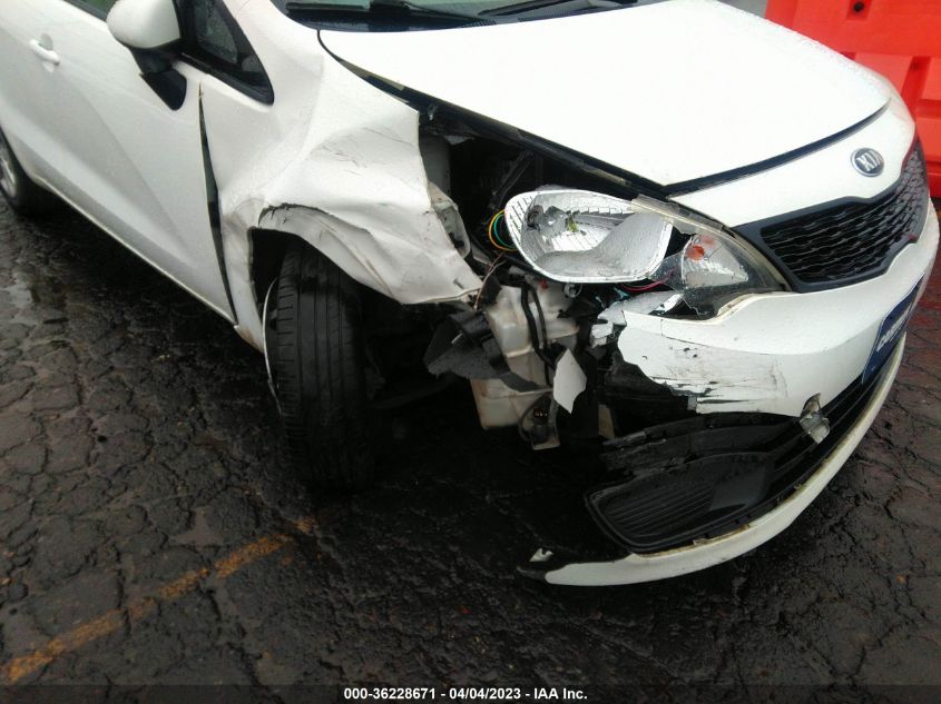 2015 KIA RIO LX - KNADM4A39F6485098