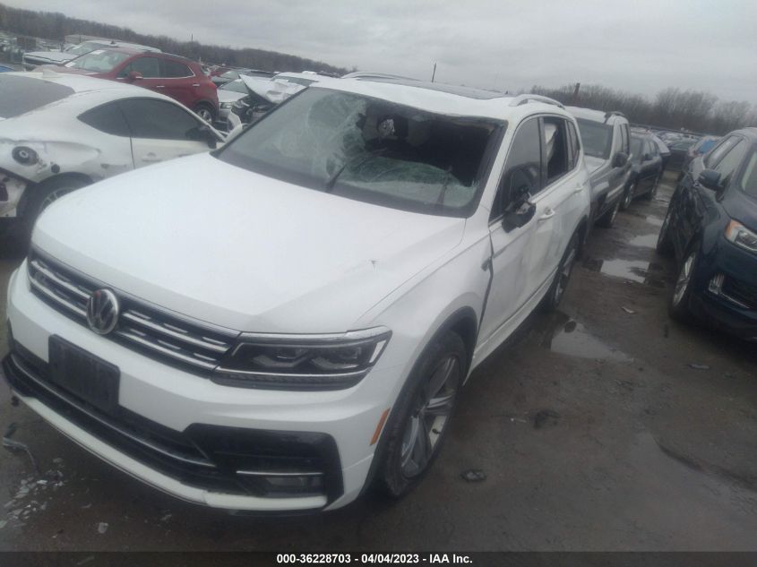 2019 VOLKSWAGEN TIGUAN SEL PREMIUM - 3VV4B7AXXKM142177