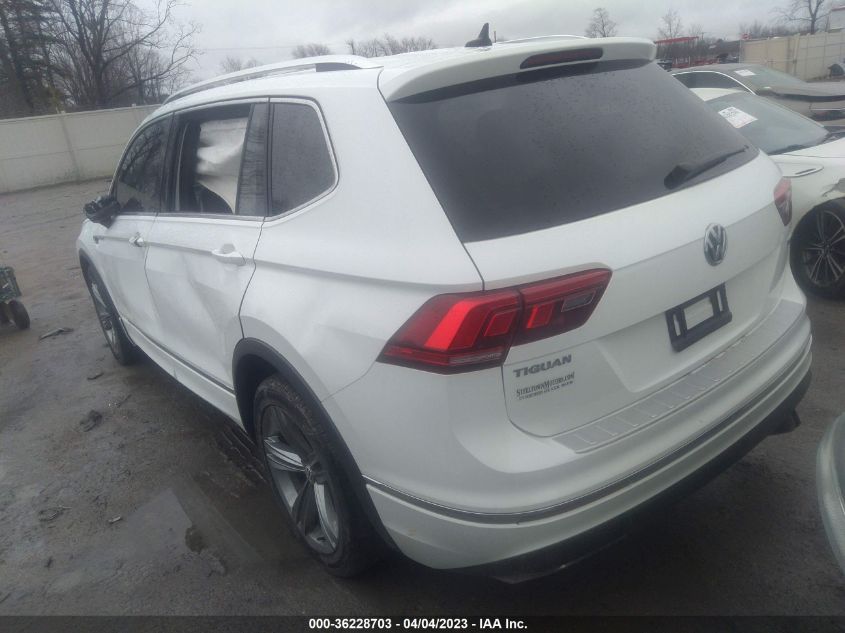 2019 VOLKSWAGEN TIGUAN SEL PREMIUM - 3VV4B7AXXKM142177