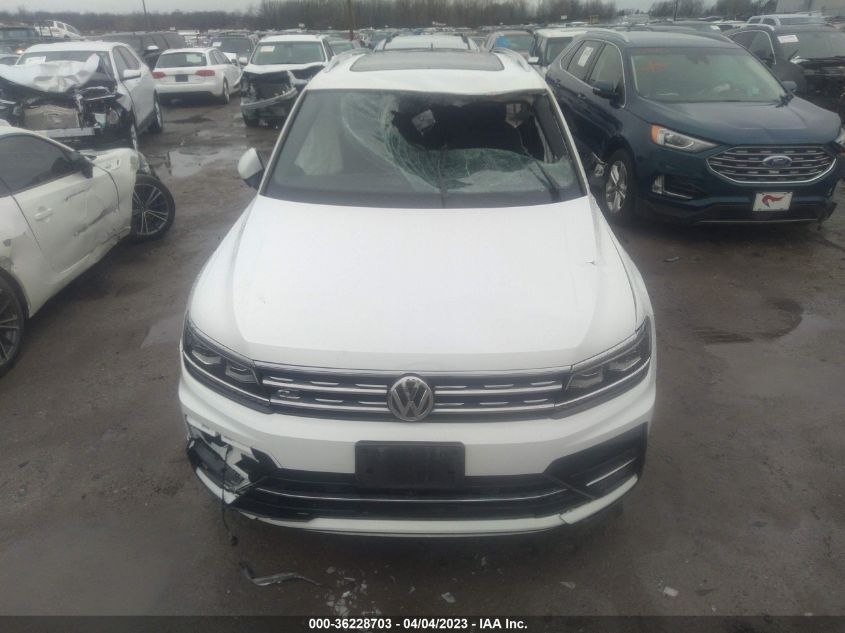 2019 VOLKSWAGEN TIGUAN SEL PREMIUM - 3VV4B7AXXKM142177
