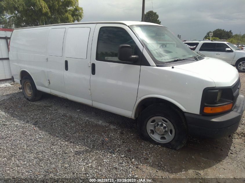 2013 CHEVROLET EXPRESS CARGO VAN - 1GCWGGBA6D1166754