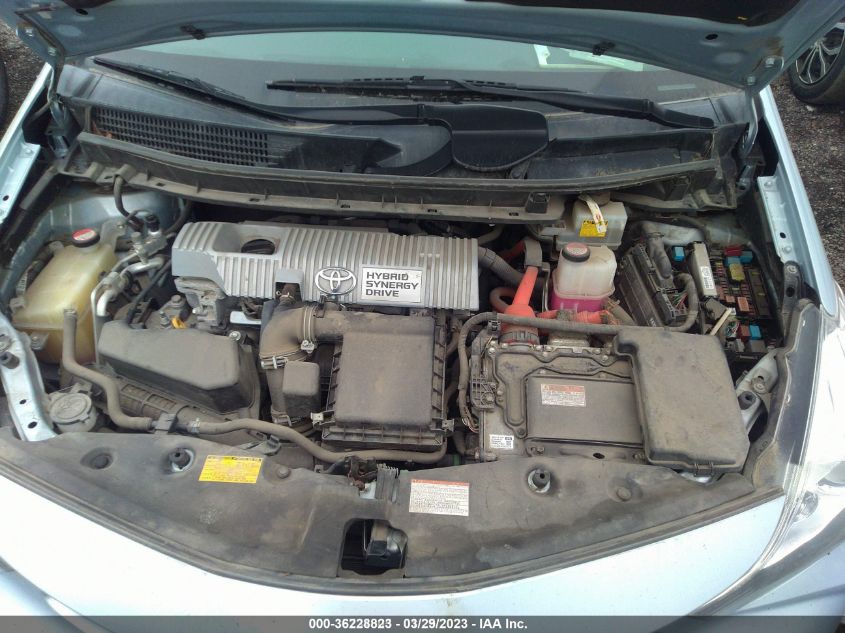 2015 TOYOTA PRIUS V TWO/FIVE/THREE/FOUR - JTDZN3EU2FJ023594