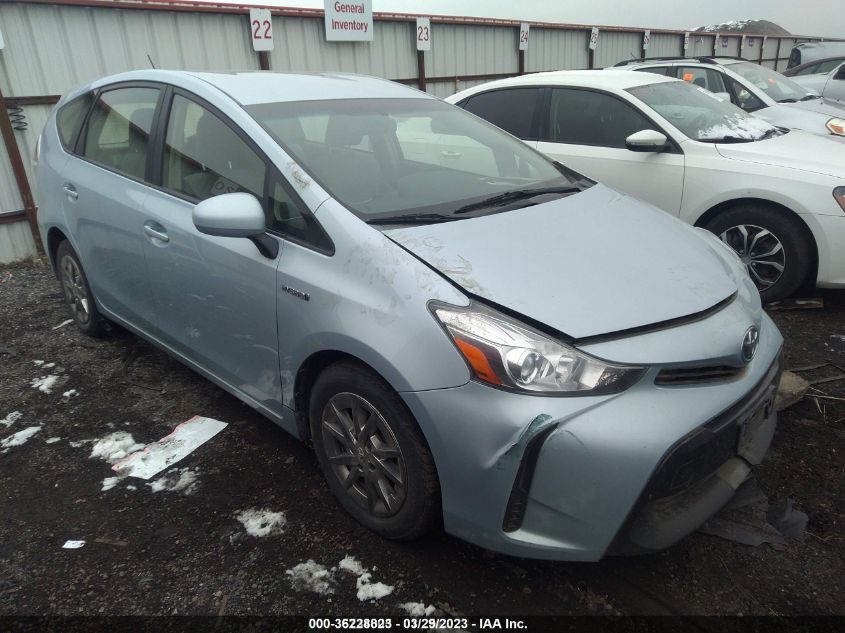 2015 TOYOTA PRIUS V TWO/FIVE/THREE/FOUR - JTDZN3EU2FJ023594