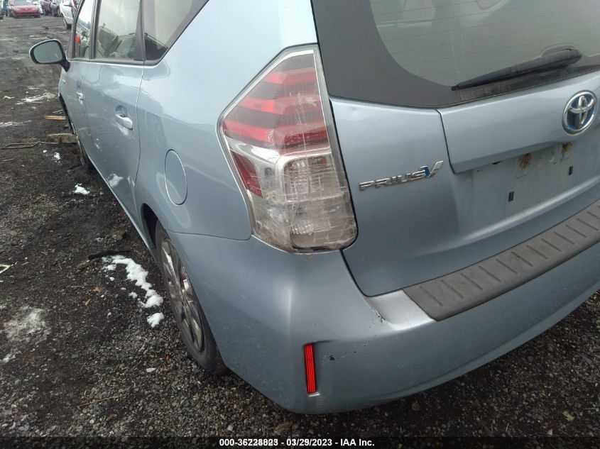 2015 TOYOTA PRIUS V TWO/FIVE/THREE/FOUR - JTDZN3EU2FJ023594