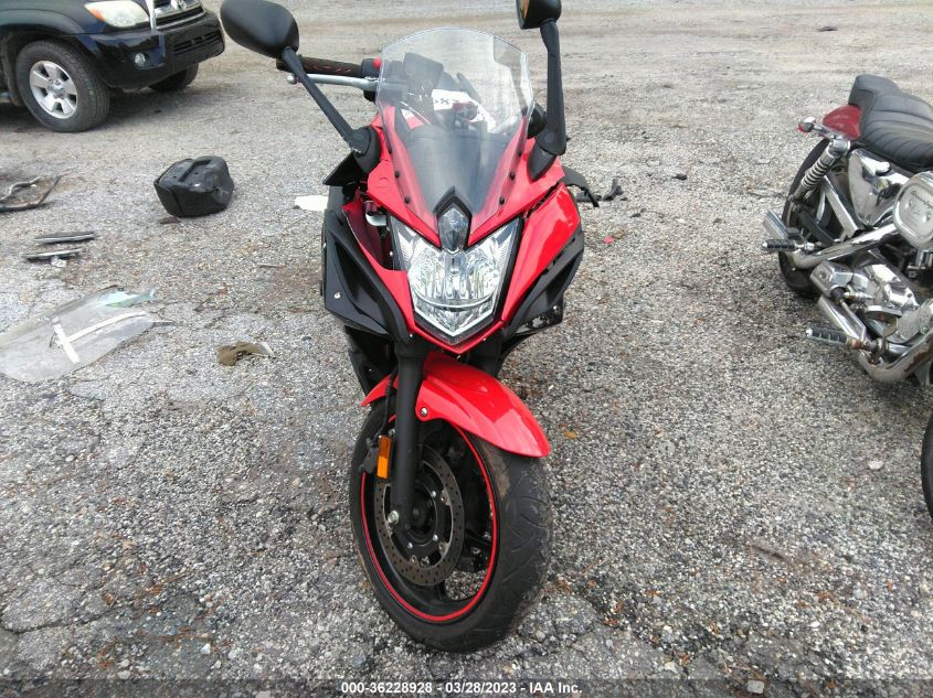 2015 YAMAHA FZ6 R JYARJ18E4FA014136