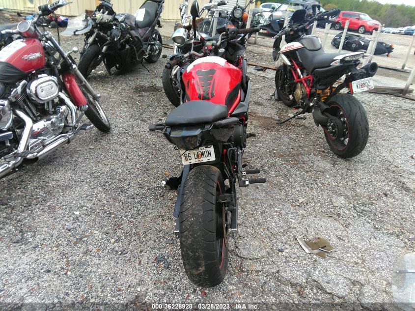 2015 YAMAHA FZ6 R JYARJ18E4FA014136