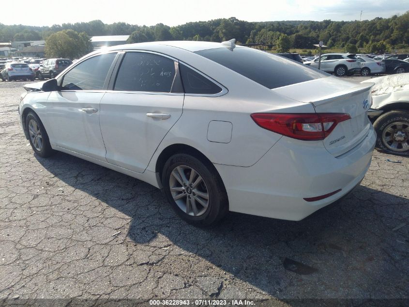 2017 HYUNDAI SONATA SE - 5NPE24AF5HH438893