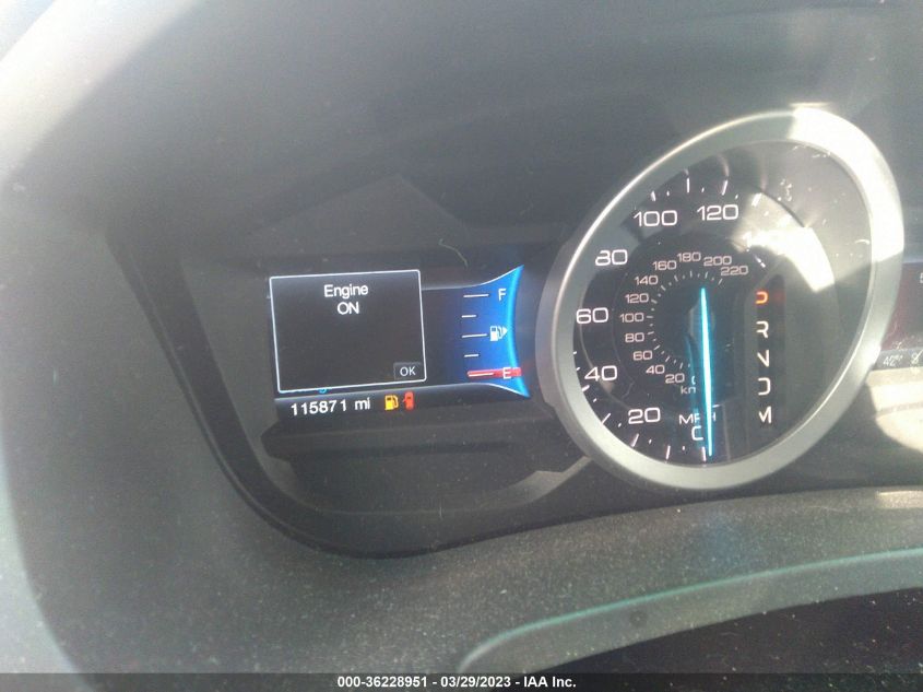2015 FORD EXPLORER LIMITED - 1FM5K8F88FGB98110