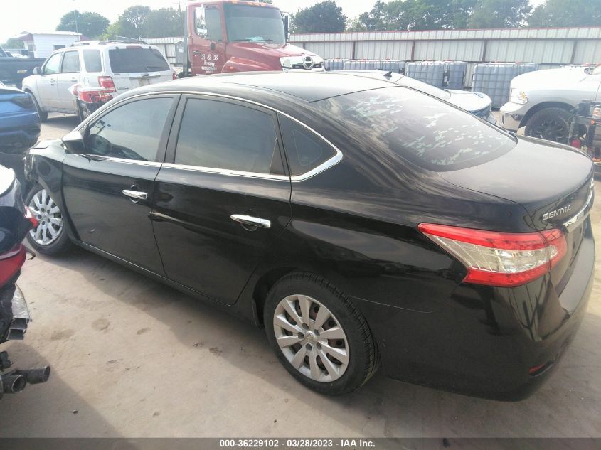 2013 NISSAN SENTRA S - 3N1AB7AP2DL729583