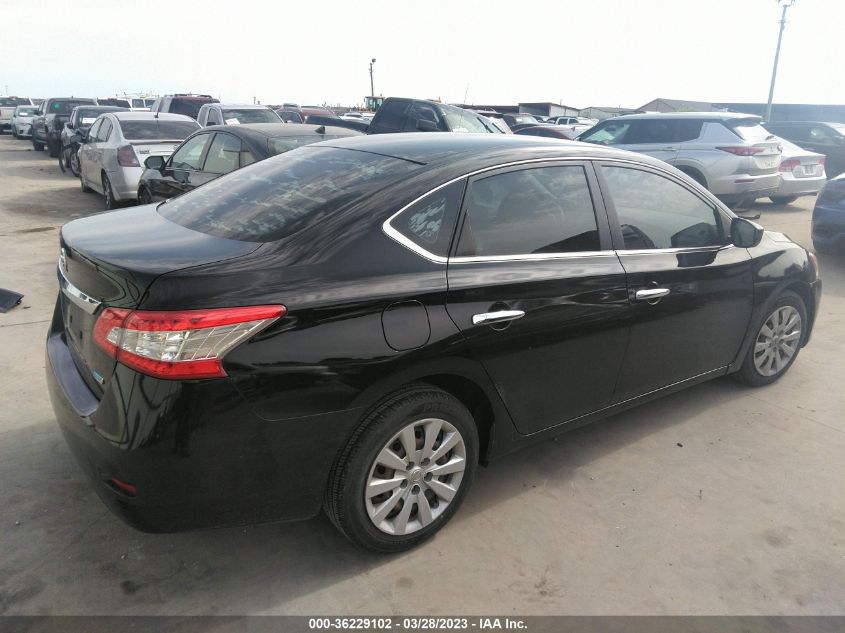 2013 NISSAN SENTRA S - 3N1AB7AP2DL729583