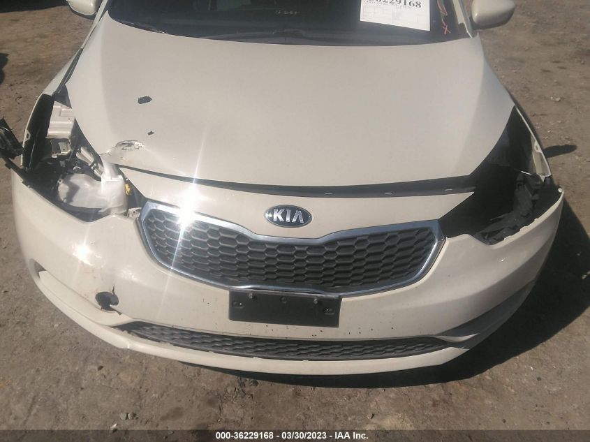 2015 KIA FORTE LX - KNAFK4A60F5289534