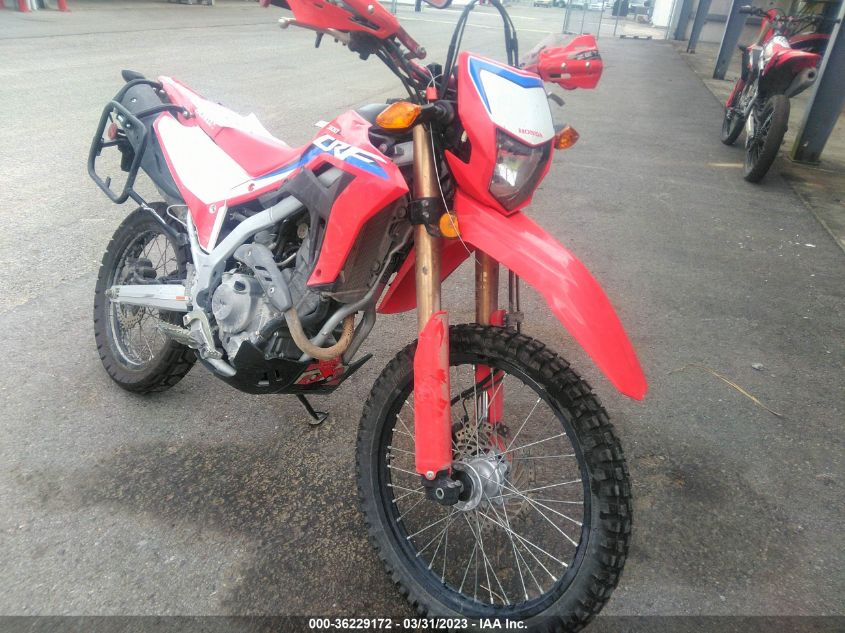 2021 HONDA CRF300 LA MLHND165XM5001651