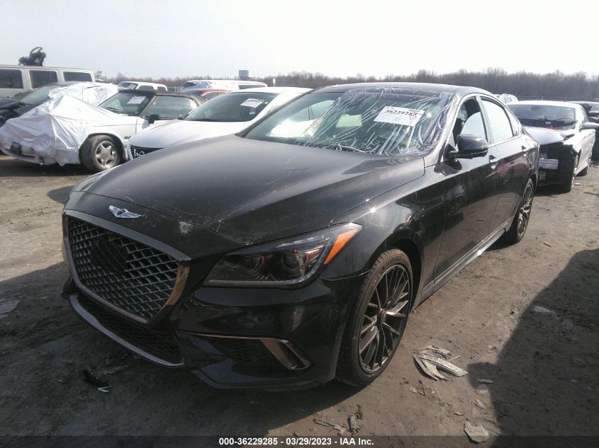 2019 GENESIS G80 3.3T SPORT KMHGN4JB2KU299327