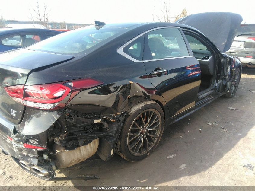 2019 GENESIS G80 3.3T SPORT KMHGN4JB2KU299327