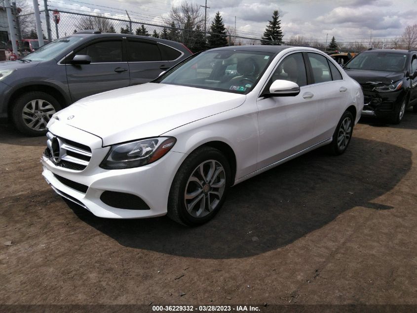 2016 MERCEDES-BENZ C-CLASS C 300 - 55SWF4KB0GU154491