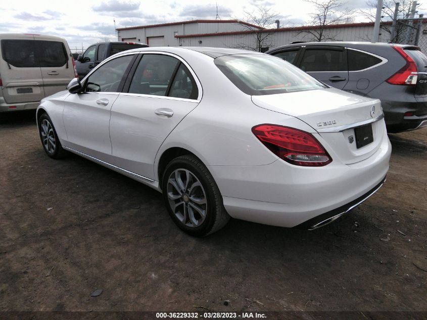 2016 MERCEDES-BENZ C-CLASS C 300 - 55SWF4KB0GU154491
