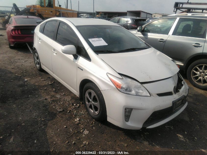 2013 TOYOTA PRIUS ONE/TWO/THREE/FOUR/FIVE - JTDKN3DU9D0338253
