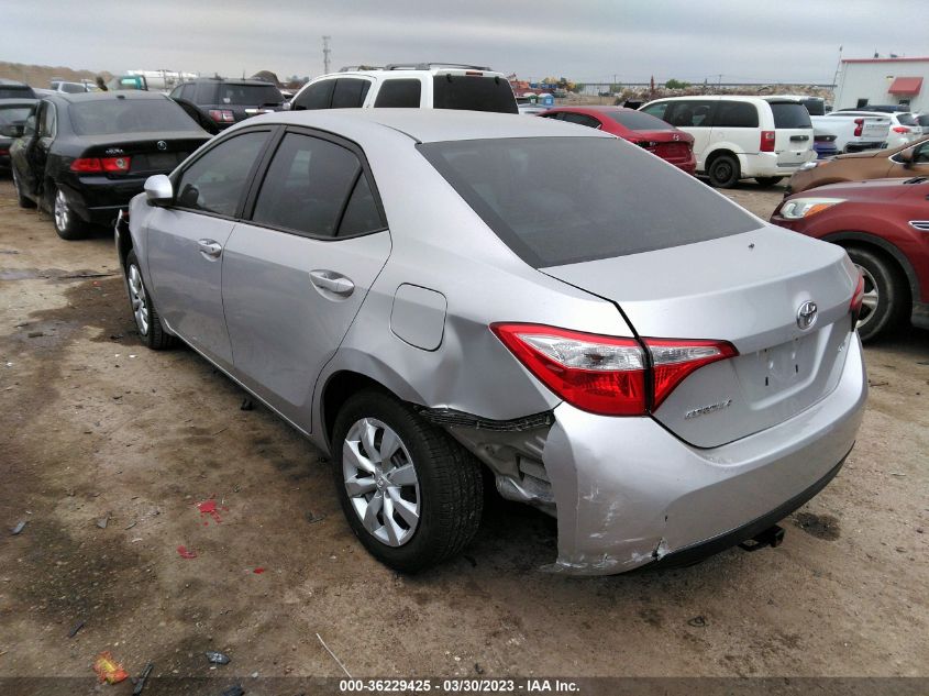 2016 TOYOTA COROLLA L/LE/S/S PLUS/LE PLUS - 5YFBURHE4GP439607