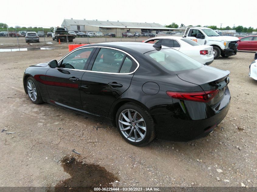 2017 ALFA ROMEO GIULIA - ZARFAEBN2H7542562