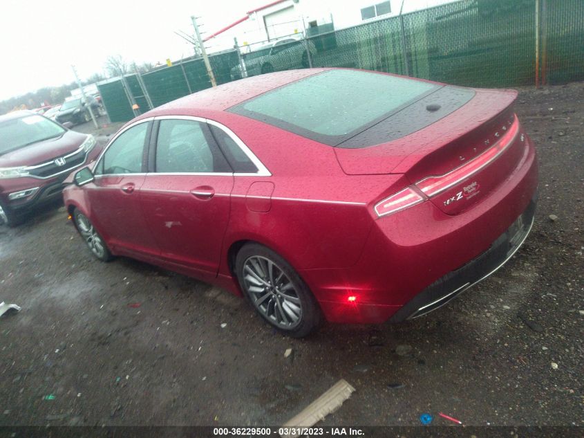2017 LINCOLN MKZ PREMIERE - 3LN6L5A94HR610793