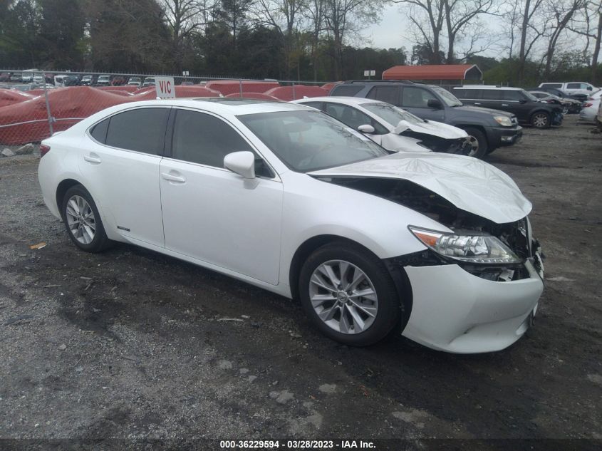 VIN JTHBW1GGXE2044310 2014 LEXUS ES 300H no.1