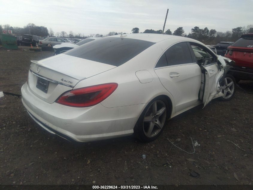 2014 MERCEDES-BENZ CLS-CLASS CLS 550 WDDLJ9BB2EA124565
