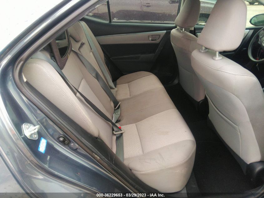 2015 TOYOTA COROLLA L/LE/S/S PLUS/LE PLUS - 5YFBURHE6FP302781