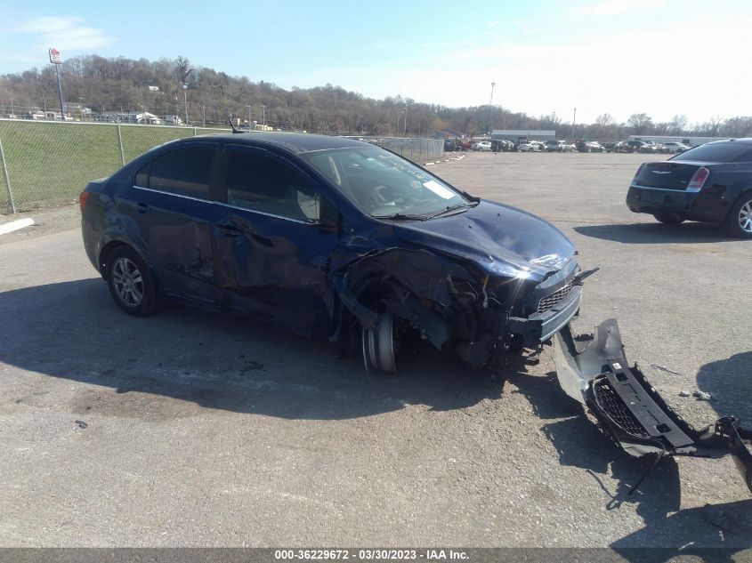 2014 CHEVROLET SONIC LT - 1G1JC5SHXE4197957