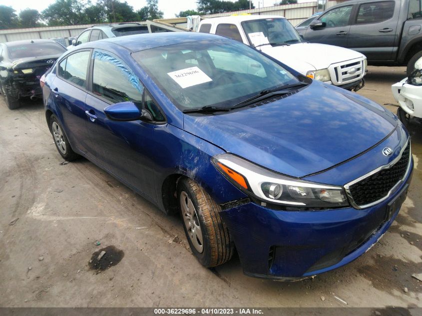 2017 KIA FORTE LX - 3KPFK4A79HE150537