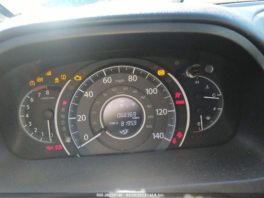 2016 HONDA CR-V EX - 5J6RM4H52GL123823