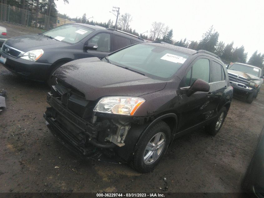 2016 CHEVROLET TRAX LT - KL7CJPSBXGB753242