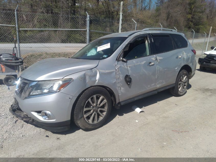 2015 NISSAN PATHFINDER S/SV/PLATINUM/SL - 5N1AR2MN3FC616046
