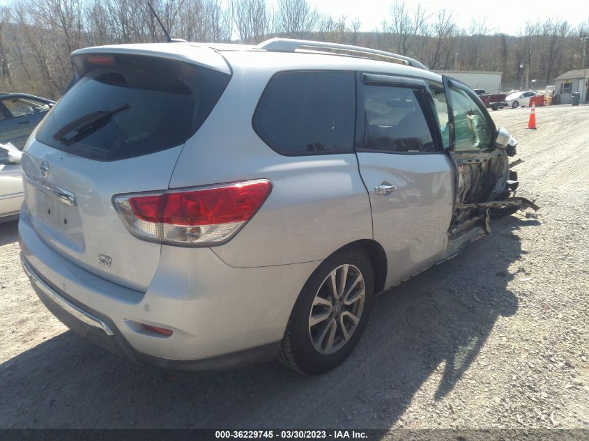 2015 NISSAN PATHFINDER S/SV/PLATINUM/SL - 5N1AR2MN3FC616046