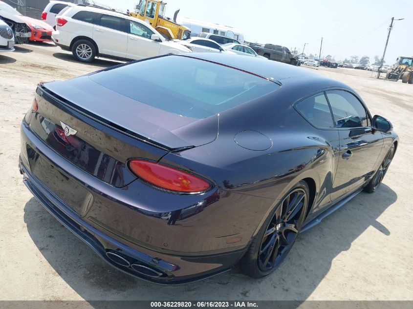 2020 BENTLEY CONTINENTAL GT V8 - SCBCG2ZGXLC074777
