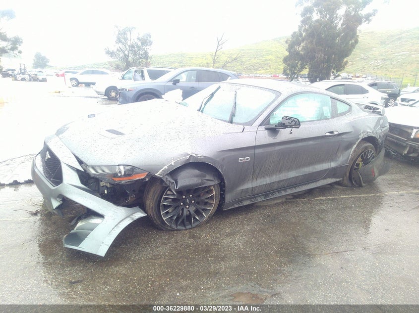 VIN 1FA6P8CF4M5111055 2021 FORD MUSTANG GT