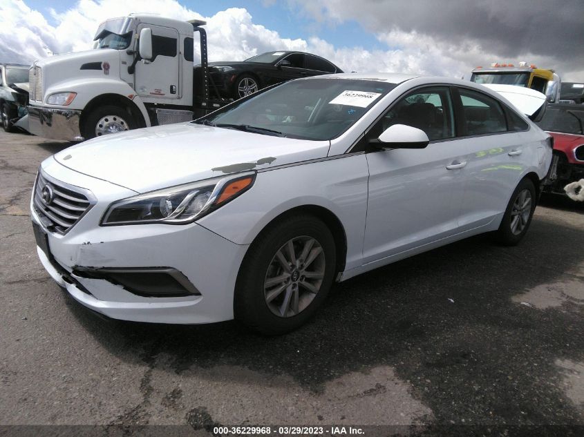 2017 HYUNDAI SONATA 2.4L - 5NPE24AF4HH452333