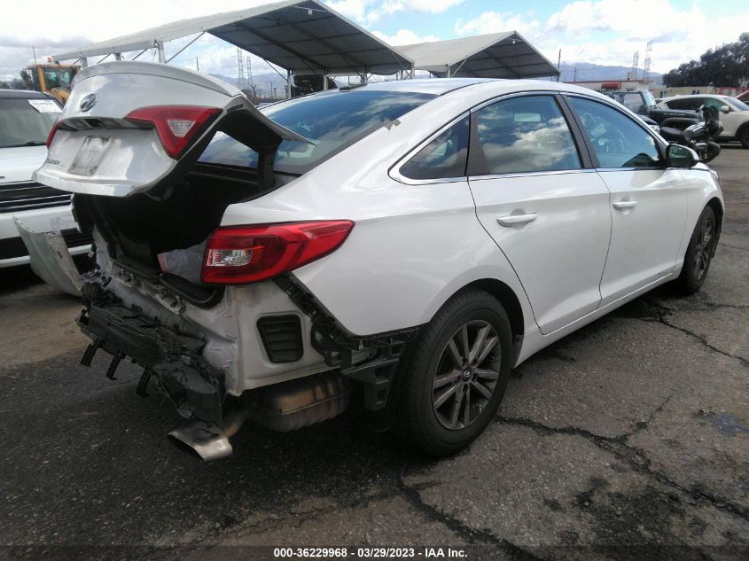 2017 HYUNDAI SONATA 2.4L - 5NPE24AF4HH452333