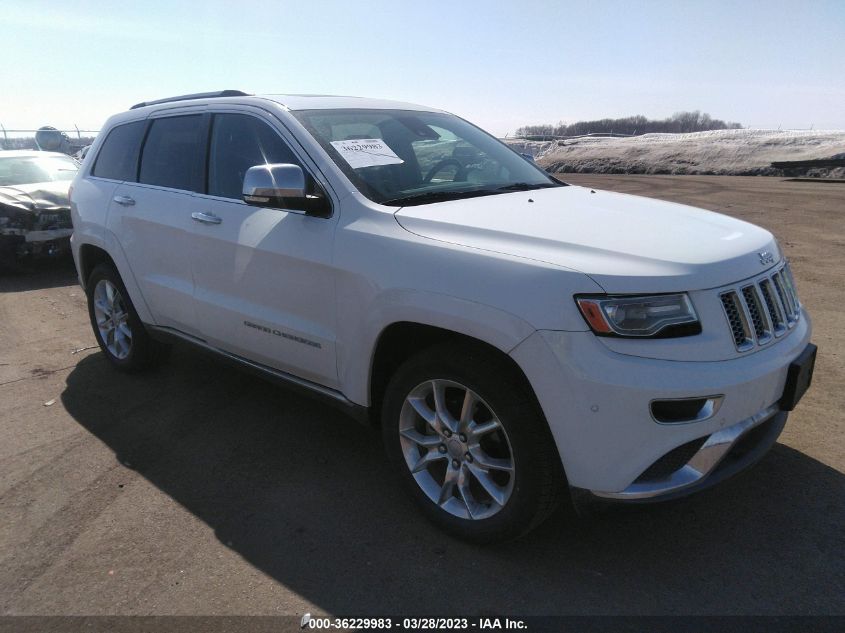 2014 JEEP GRAND CHEROKEE SUMMIT - 1C4RJFJG4EC444037